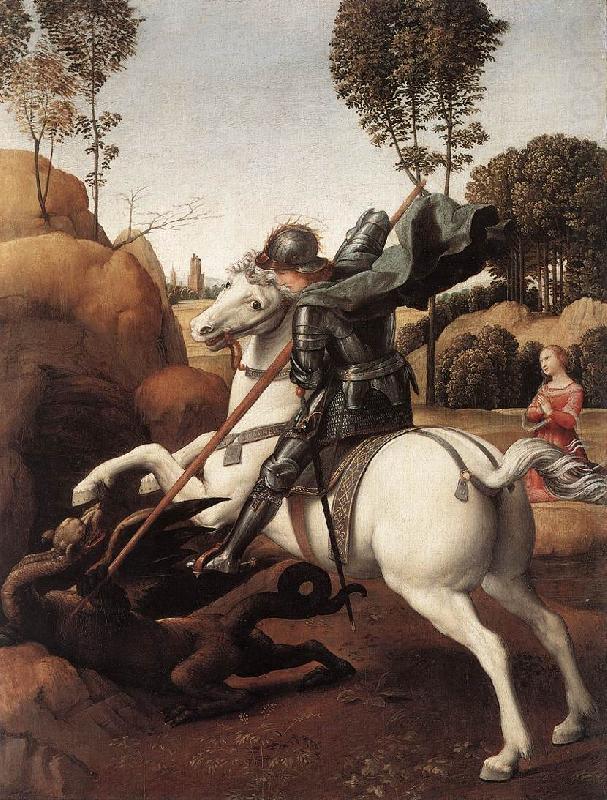 St George and the Dragon st, RAFFAELLO Sanzio